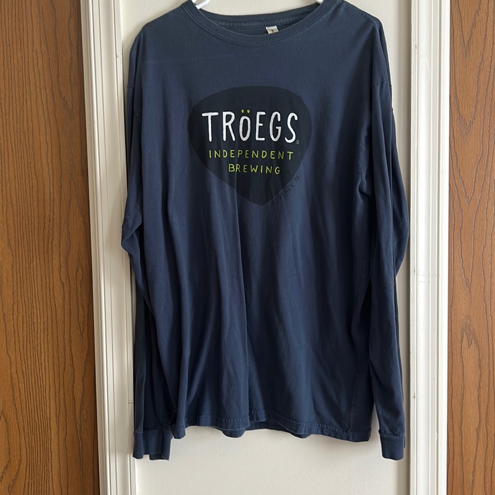 Mens Troegs Independent brewing long sleeve tshirt